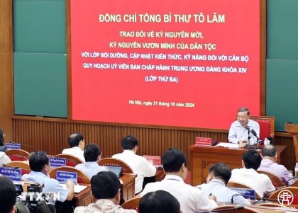 Tổng Bí thư Tô Lâm chia sẻ về tầm nhìn phát triển dân tộc trong kỷ nguyên mới